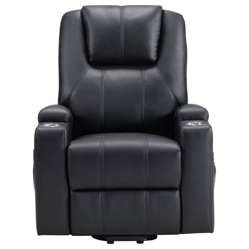 Armstrong Upholstered Power Lift Massage Recliner
