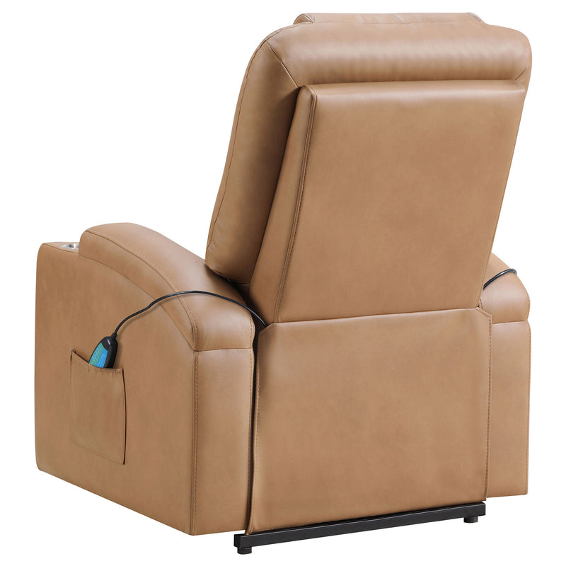 Armstrong Upholstered Power Lift Massage Recliner
