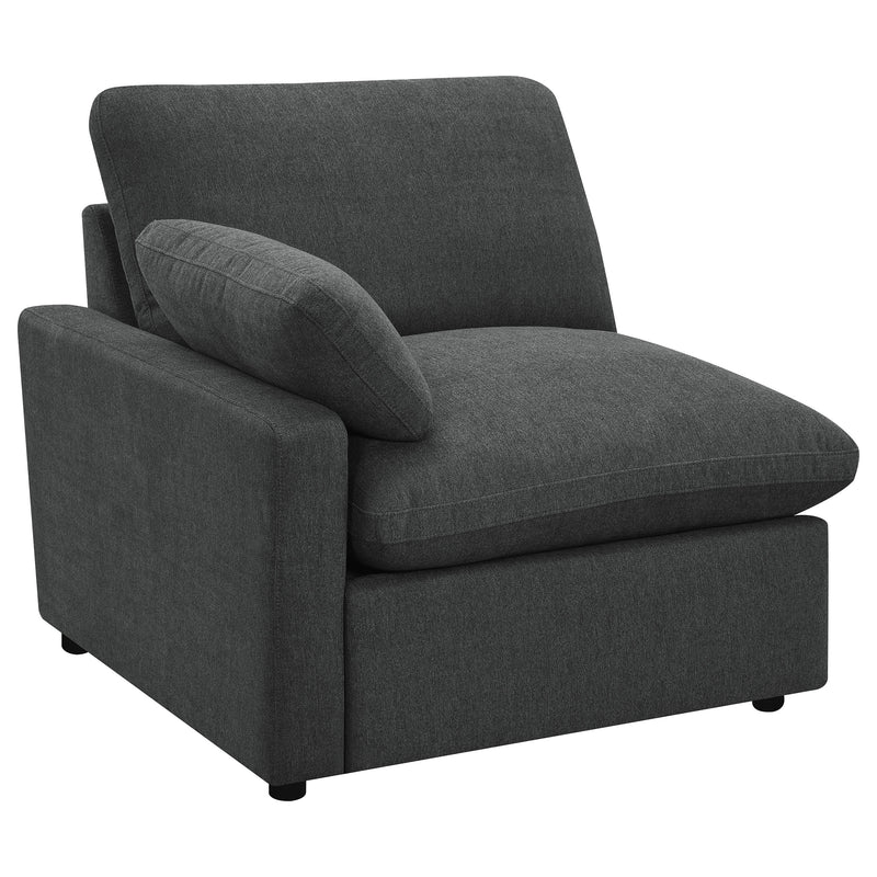 Collins Modular Reclinable Eléctrico LAF Gris Oscuro