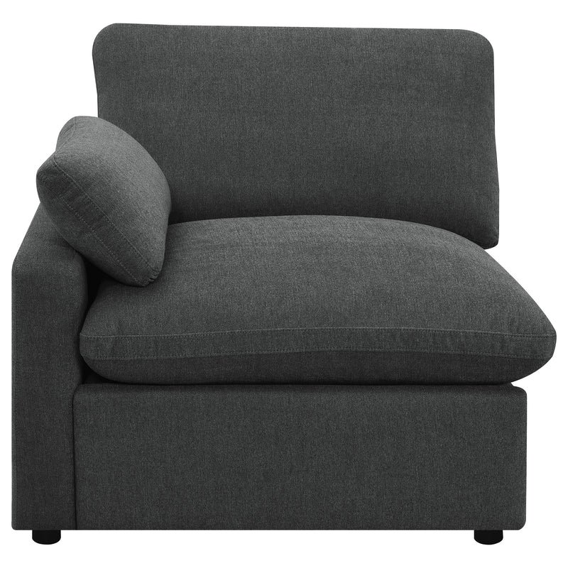 Collins Modular Reclinable Eléctrico LAF Gris Oscuro