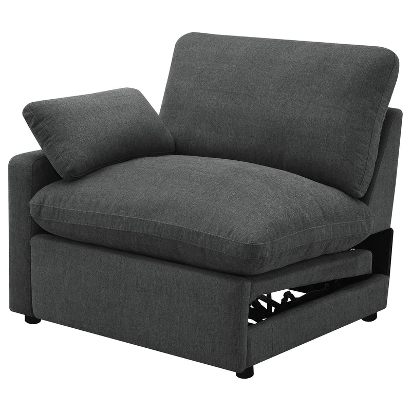 Collins Modular Reclinable Eléctrico LAF Gris Oscuro