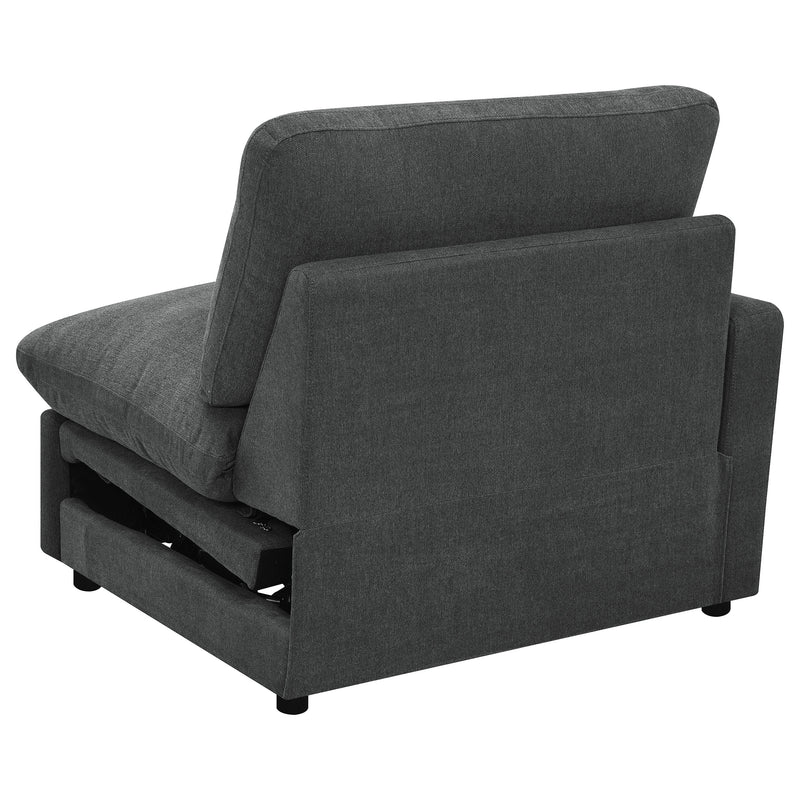 Collins Modular Reclinable Eléctrico LAF Gris Oscuro