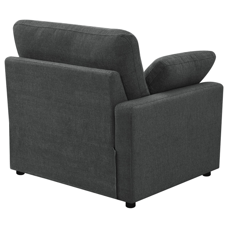 Collins Modular Reclinable Eléctrico LAF Gris Oscuro