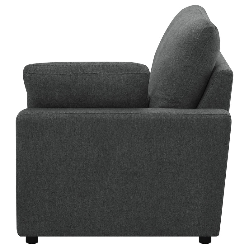 Sillón reclinable eléctrico modular RAF Collins gris oscuro