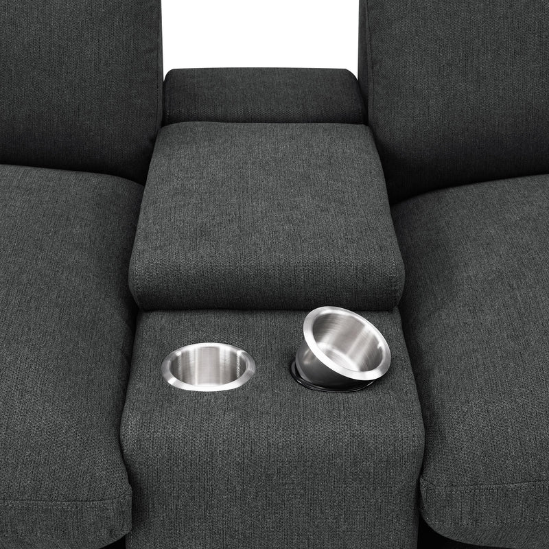 Asientos reclinables motorizados Collins para cine en casa
