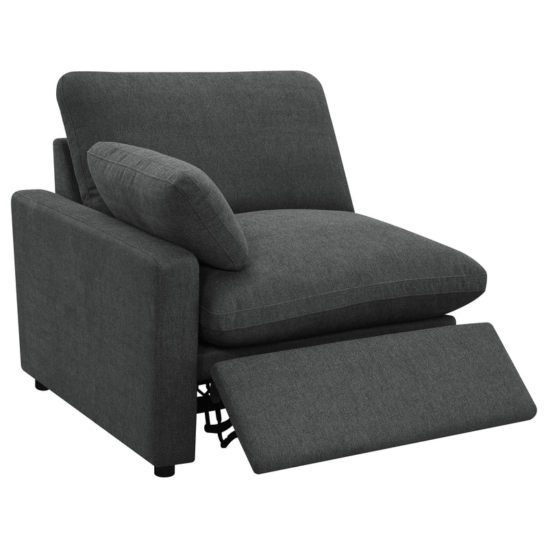 Sofá biplaza reclinable eléctrico modular Collins