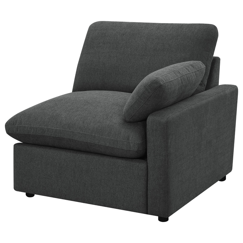 Sofá biplaza reclinable eléctrico modular Collins