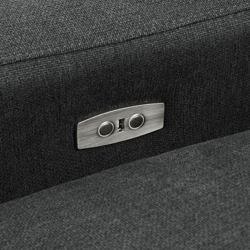 Sofá biplaza reclinable eléctrico modular Collins