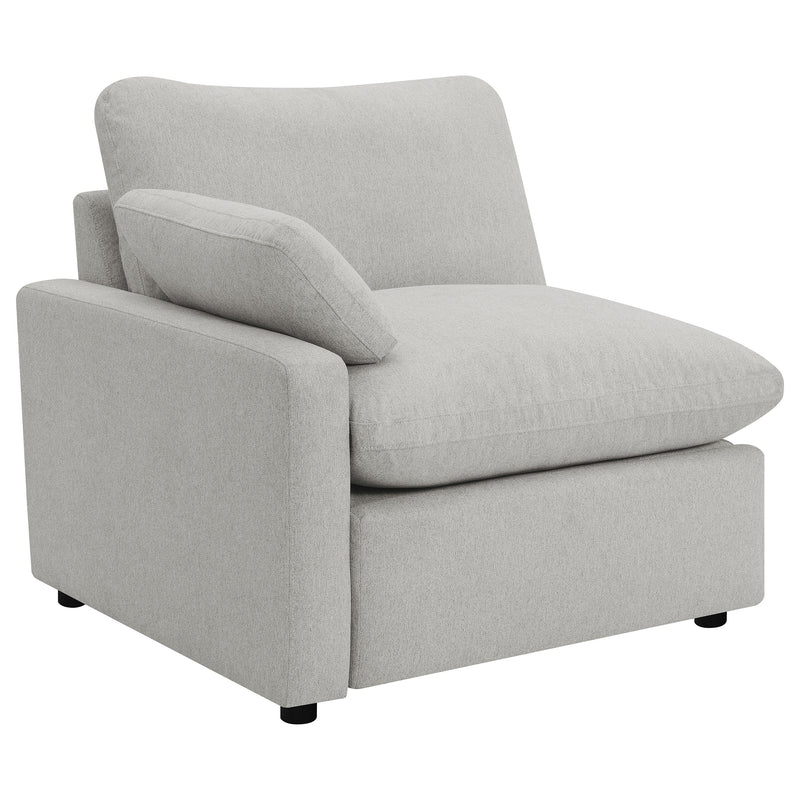 Sillón reclinable eléctrico modular Collins LAF gris