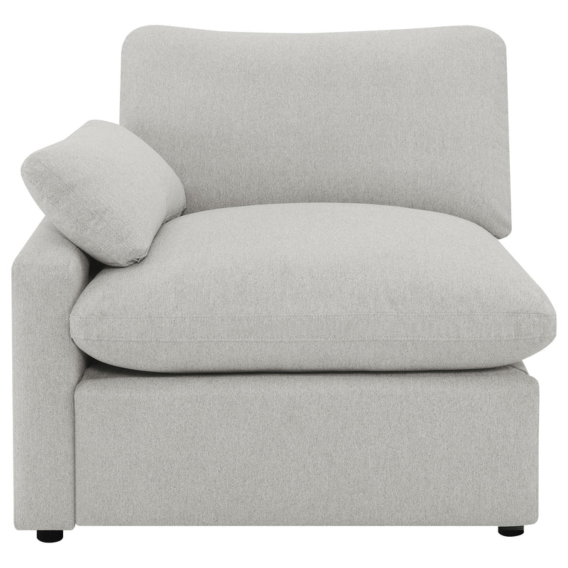Sillón reclinable eléctrico modular Collins LAF gris