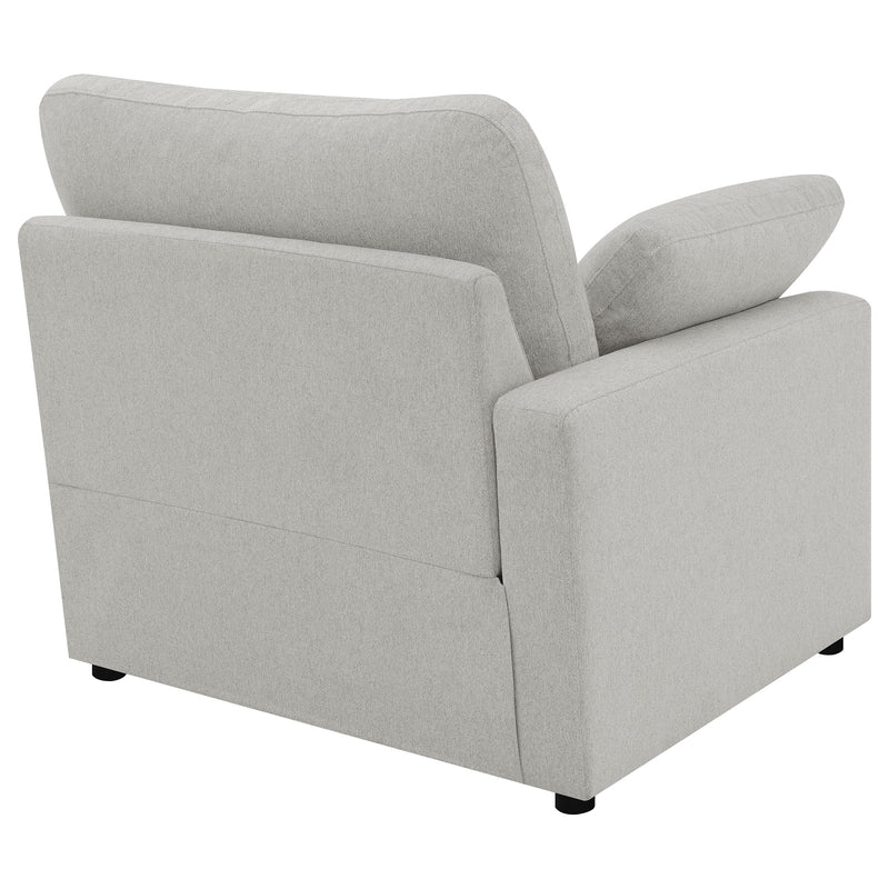 Sillón reclinable eléctrico modular Collins LAF gris