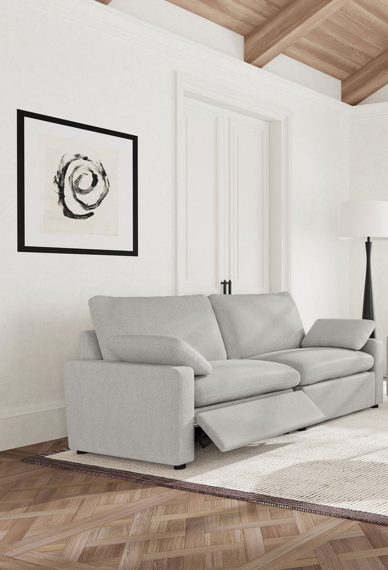 Sofá biplaza reclinable eléctrico modular Collins