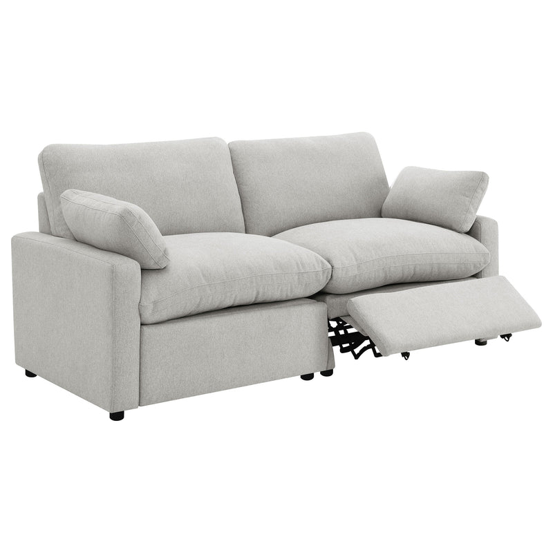 Sofá biplaza reclinable eléctrico modular Collins