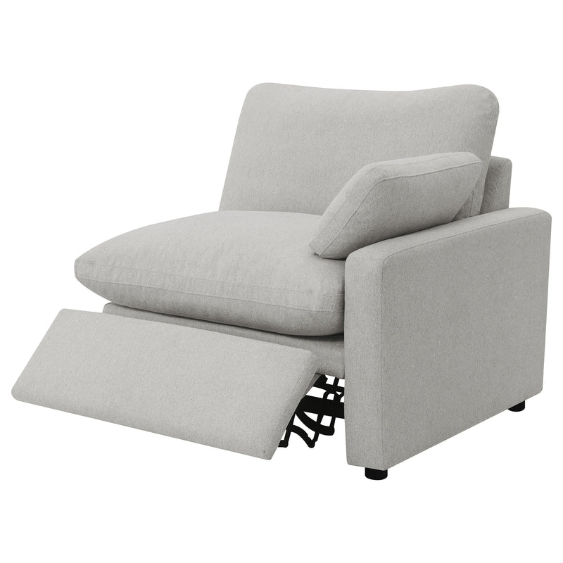 Sofá biplaza reclinable eléctrico modular Collins