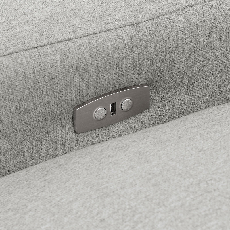 Sofá biplaza reclinable eléctrico modular Collins