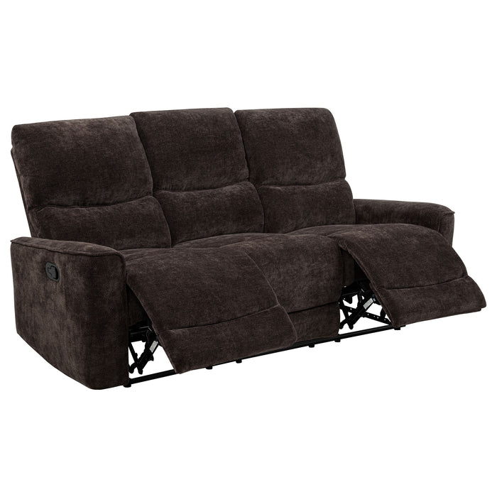 Navarro Chenille Upholstered Reclining Sofa