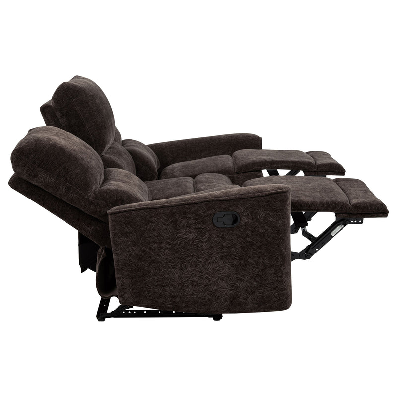 Navarro Chenille Upholstered Reclining Sofa