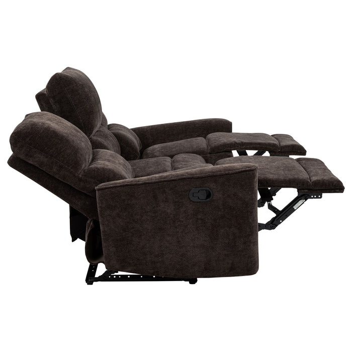 Navarro Chenille Upholstered Reclining Sofa
