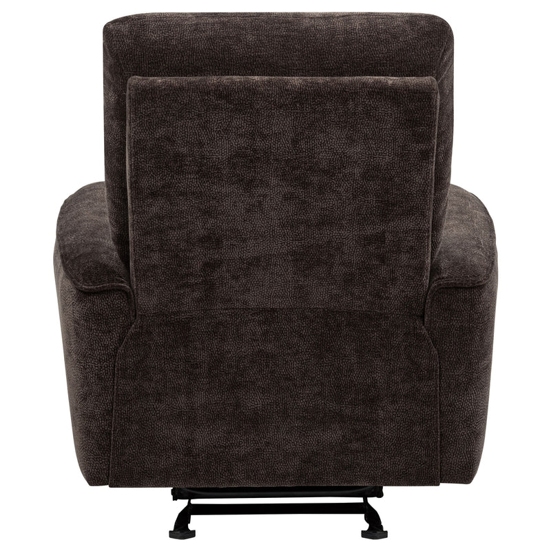 Navarro Chenille Upholstered Glider Recliner