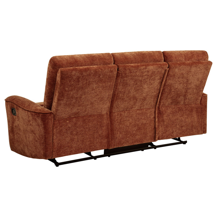 Navarro Chenille Upholstered Reclining Sofa