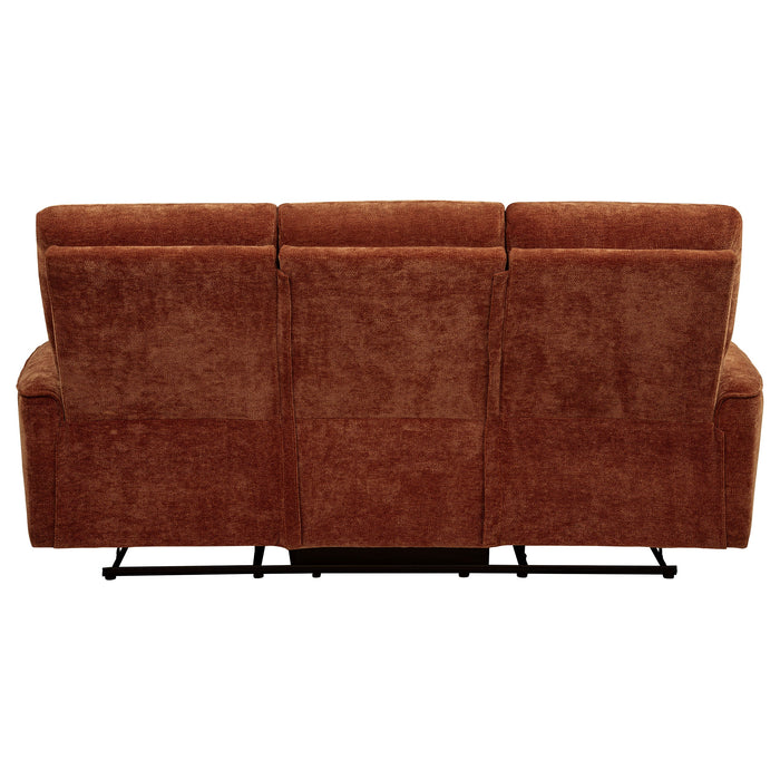 Navarro Chenille Upholstered Reclining Sofa
