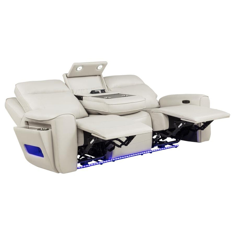Rojas Dual Power Reclining Sofa with