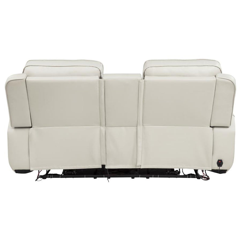 Rojas Dual Power Reclining Loveseat with Bluetooth