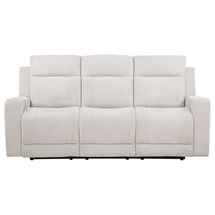 Kennett Chenille Upholstered Power Reclining Sofa