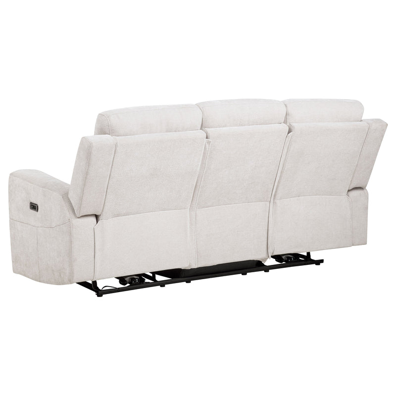 Kennett Chenille Upholstered Power Reclining Sofa