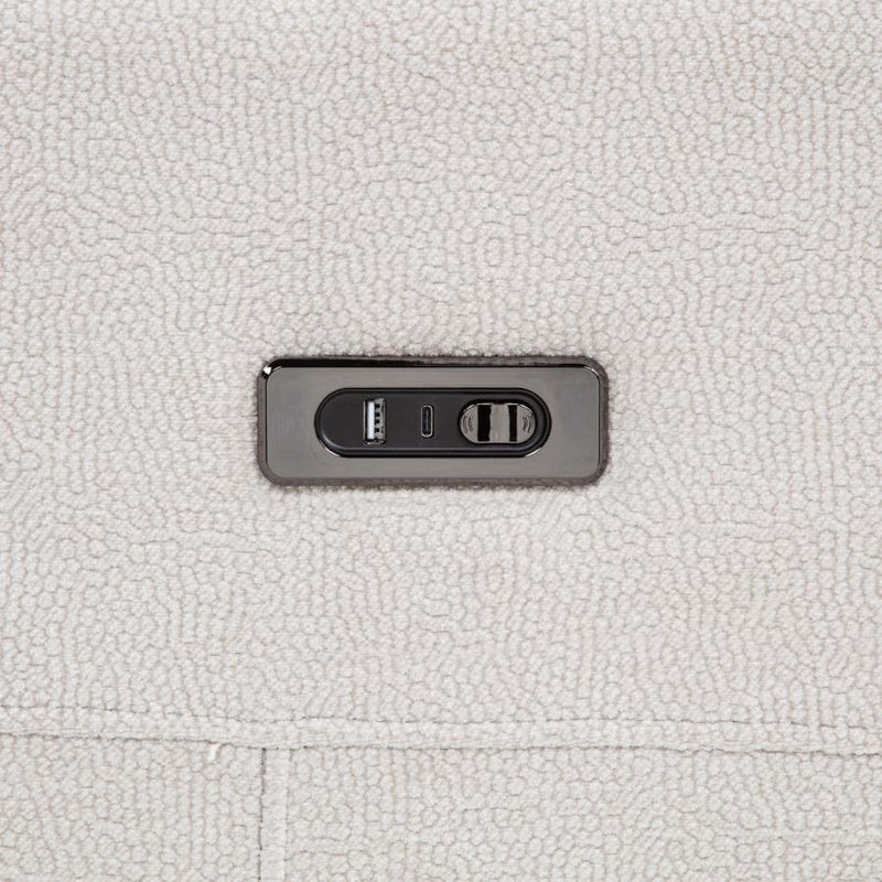 Kennett Chenille Upholstered Power Reclining Sofa