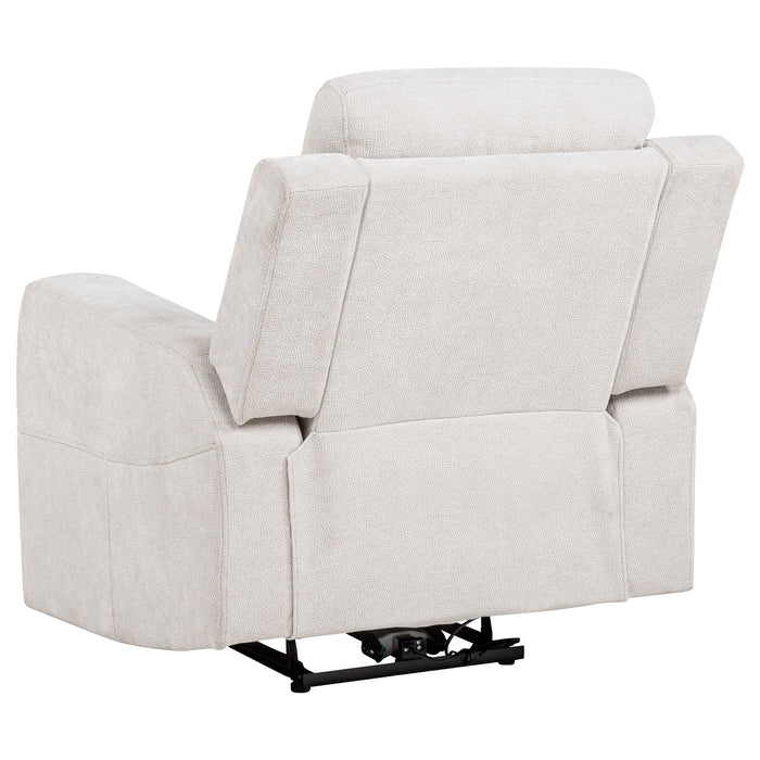 Kennett Chenille Upholstered Power Recliner Chair