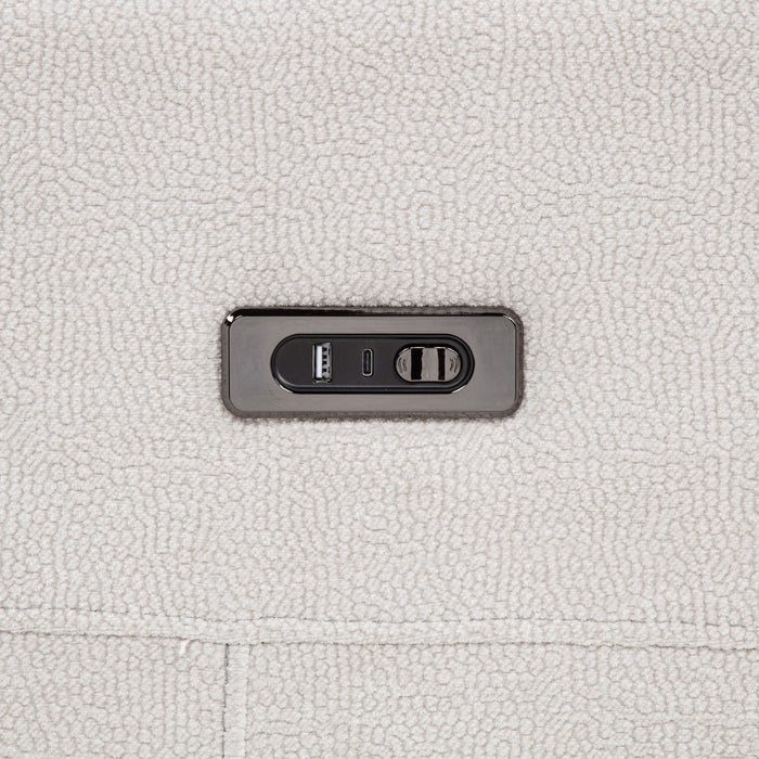 Kennett Chenille Upholstered Power Recliner Chair