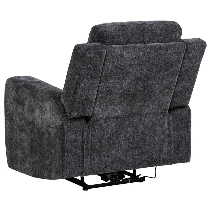 Kennett Chenille Upholstered Power Recliner Chair