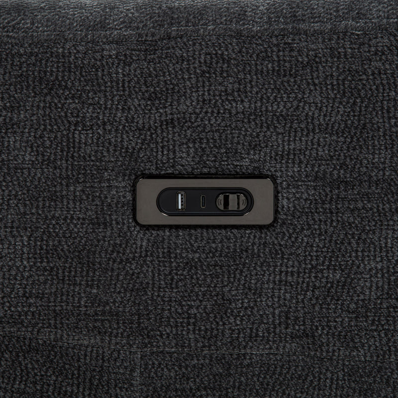 Kennett Chenille Upholstered Power Recliner Chair