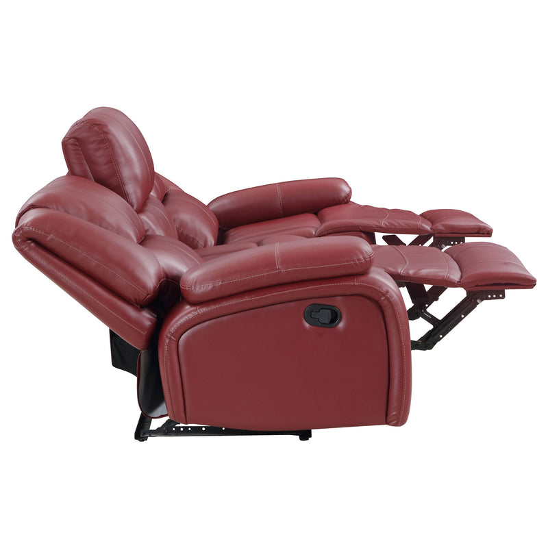 Camila Upholstered Motion Reclining Sofa