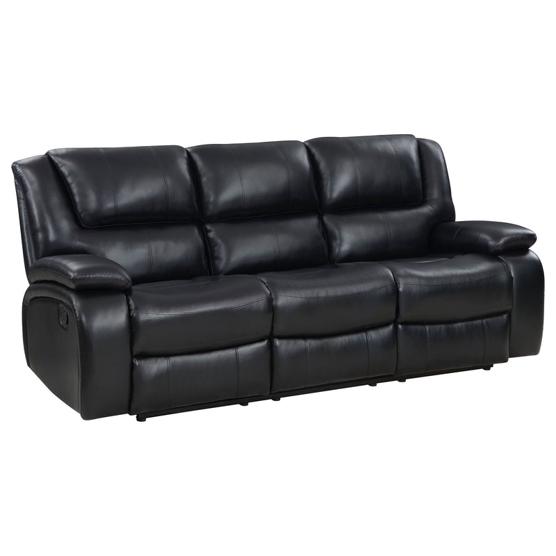 Camila Upholstered Motion Reclining Sofa