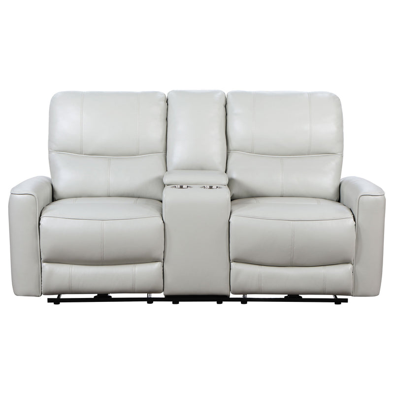 Greenfield Upholstered Power Reclining Loveseat