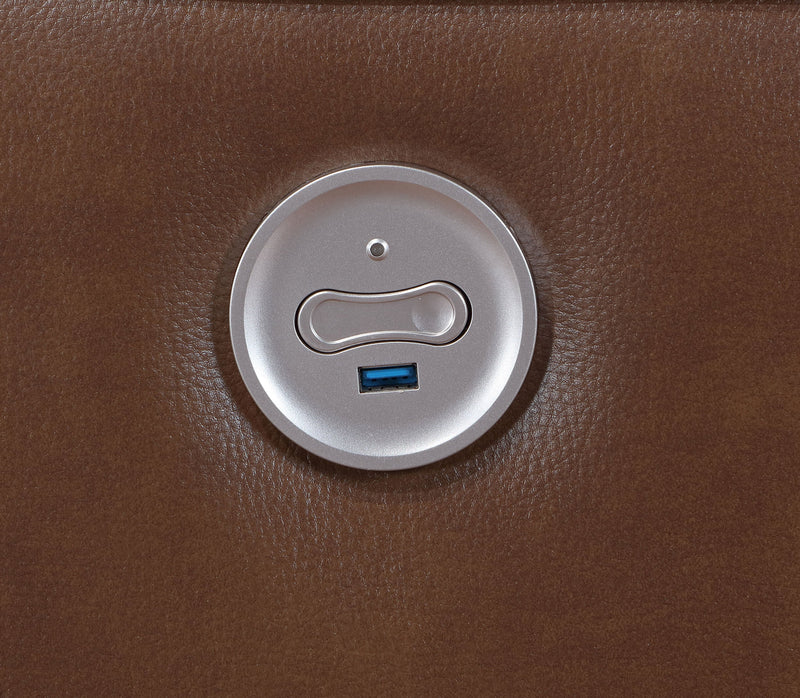 Greenfield Upholstered Power Reclining Sofa