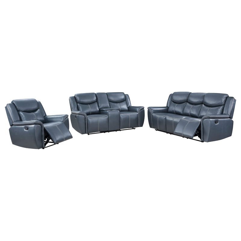 Juego de sofá reclinable tapizado Sloane