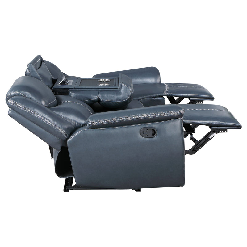 Juego de sofá reclinable tapizado Sloane