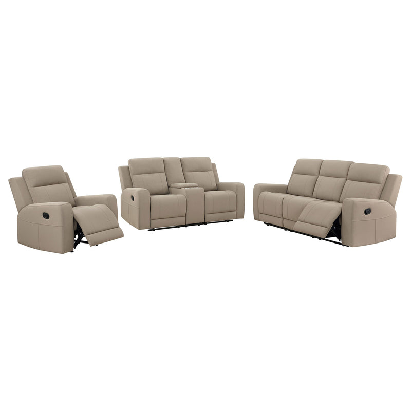 Brentwood Upholstered Reclining Sofa Set