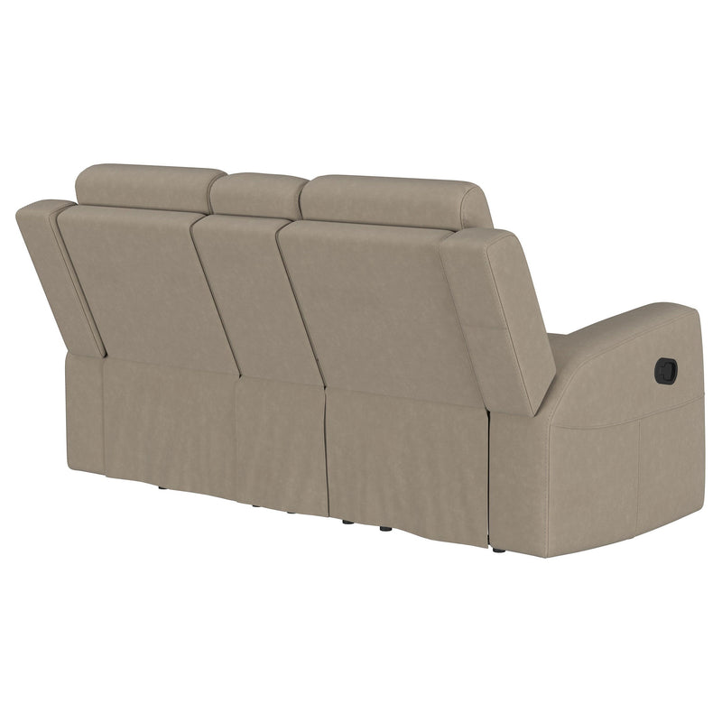 Sillón reclinable Brentwood con movimiento tapizado