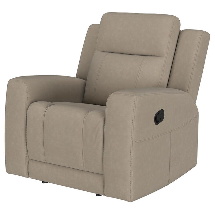 Brentwood Upholstered Recliner Chair Taupe