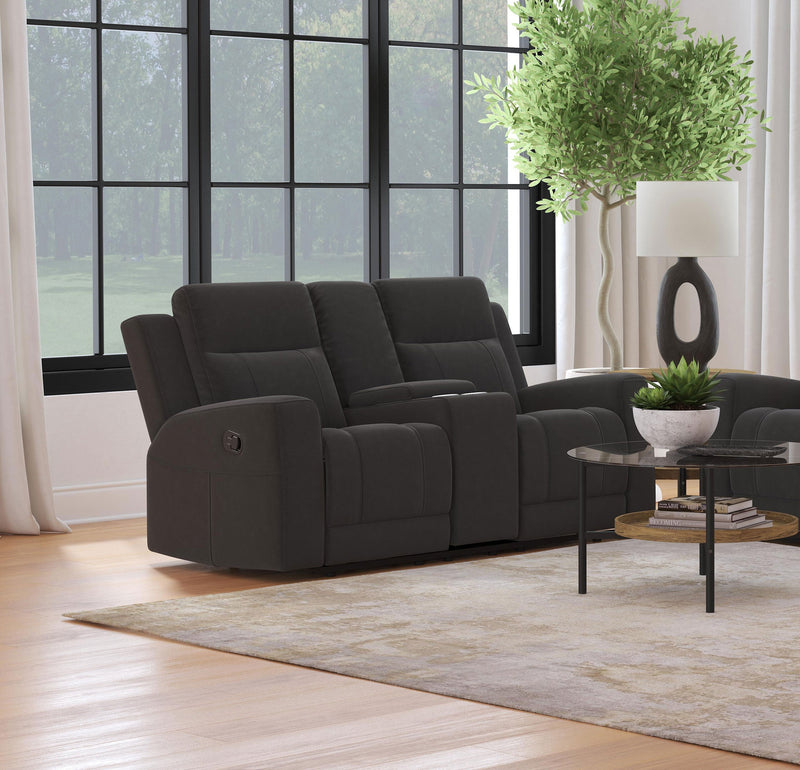 Sillón reclinable Brentwood con movimiento tapizado