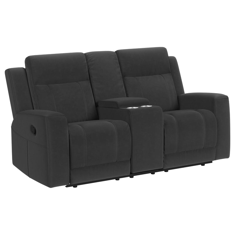 Sillón reclinable Brentwood con movimiento tapizado