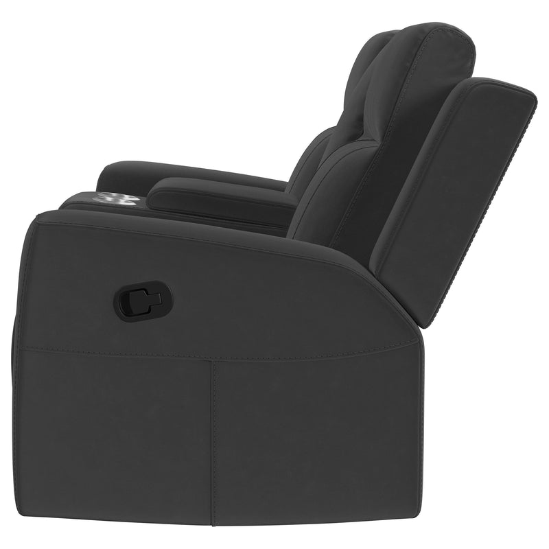 Sillón reclinable Brentwood con movimiento tapizado