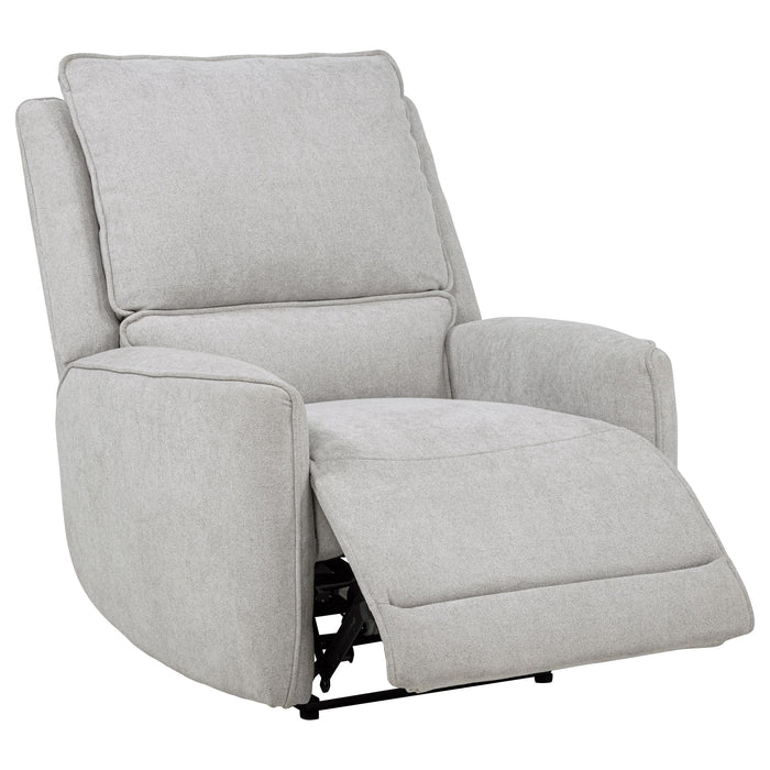 Sylmar Chenille Upholstered Power Recliner