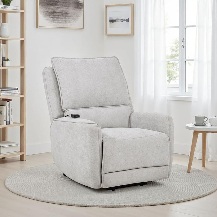 Sylmar Chenille Upholstered Power Recliner