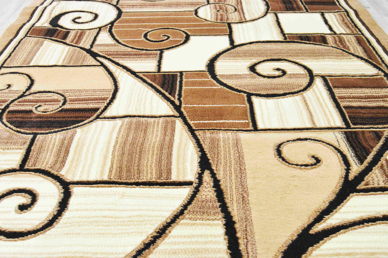 SULTAN Rug DESIGN 6148 Brown 5x8 (5'2x7'5")"