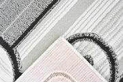 SULTAN Rug DESIGN 6148 Grey 2x8 Runner (2'2x7'3")"